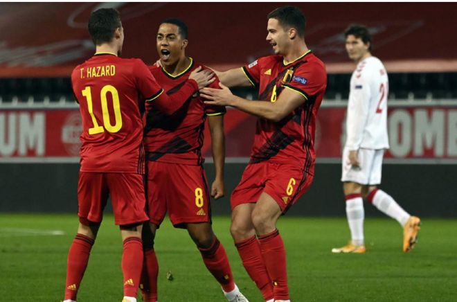 比利时主场轻松战胜圣马力诺，领先优势明显